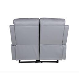 Homelife Canterbury Faux Leather 2 Seater Recliner Sofa - thumbnail 4