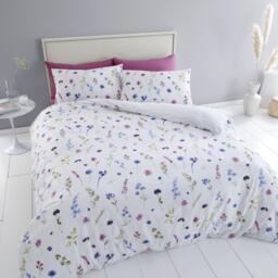 Catherine Lansfield Countryside Floral Reversible Duvet Cover Set - thumbnail 2