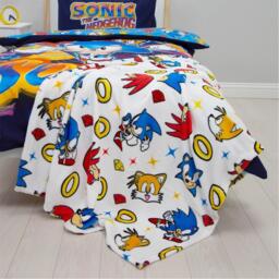 Sonic Sonic the Hedgehog Fleece Blanket - thumbnail 1