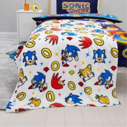 Sonic Sonic the Hedgehog Fleece Blanket - thumbnail 2