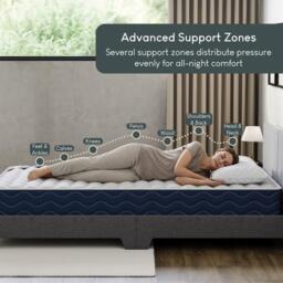 Lassic Lisbon S Double Ottoman F Leather Bed & Mattress - thumbnail 7