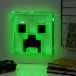 Paladone Products Ltd MC Creeper Neon Lamp - thumbnail 6