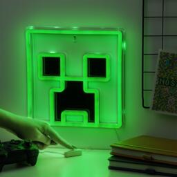 Paladone Products Ltd MC Creeper Neon Lamp - thumbnail 5