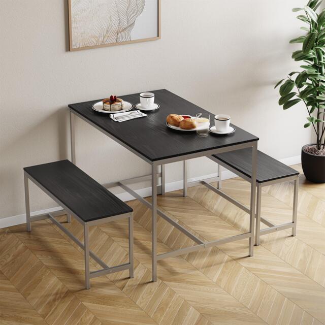 Lassic Roslyn 4 Seater Dining Table With Bench Set - image 1