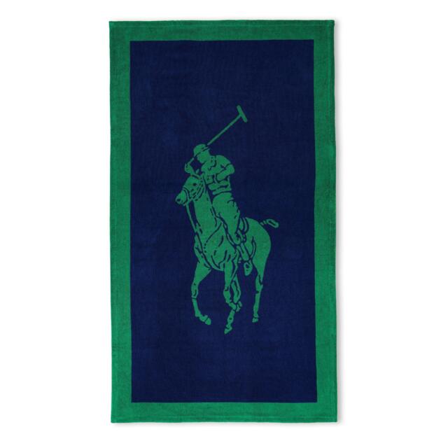Ralph Lauren Home Polo Jacquard Beach Towel - image 1