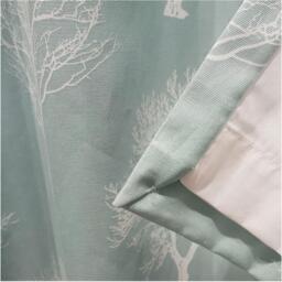 Fusion Woodland Trees 100% Cotton Pair of Eyelet Curtains - thumbnail 4