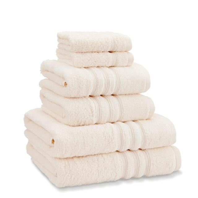 Catherine Lansfield Zero Twist Cotton 6 Piece Towel Bale Set - image 1
