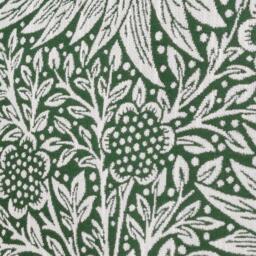 Morris and Co Marigold Piped Jacquard Feather Filled Cushion - thumbnail 3