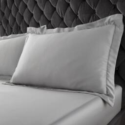 Catherine Lansfield Silky Soft Satin Oxford Pillow case Pair - thumbnail 1