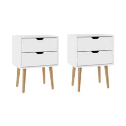 GFW Nyborg Pair Of 2 Drawer Bedsides - thumbnail 4