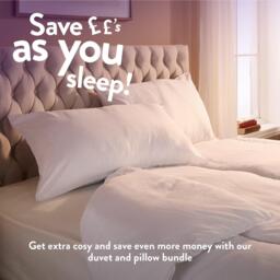 Slumberdown Feels Like Down 13.5 Duvet + 2 Pillows - thumbnail 9