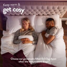 Slumberdown Feels Like Down 13.5 Duvet + 2 Pillows - thumbnail 3