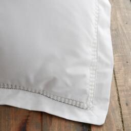 Bianca Oxford Lace Trim 200TC Duvet Cover Set - thumbnail 5
