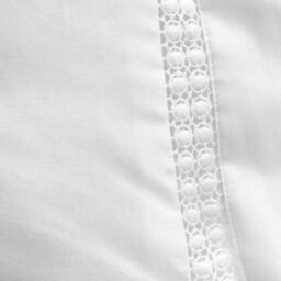 Bianca Oxford Lace Trim 200TC Duvet Cover Set - thumbnail 4