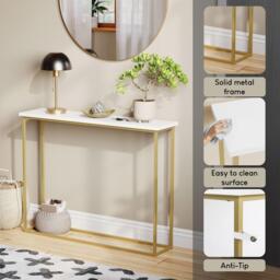 Lassic Vida Designs Console Table With Metal Legs - thumbnail 4