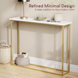 Lassic Vida Designs Console Table With Metal Legs - thumbnail 6