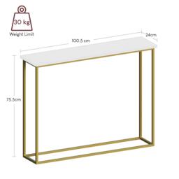 Lassic Vida Designs Console Table With Metal Legs - thumbnail 2