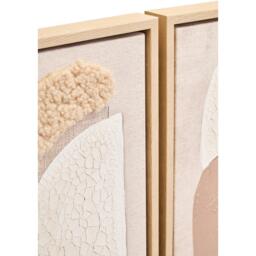 Fifty Five South Astratto Set Of 2 Natural Textured Wall Art - thumbnail 6