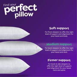Slumberdown Climate Control Medium Support Pillow - thumbnail 5