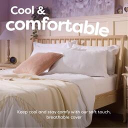 Slumberdown Climate Control Medium Support Pillow - thumbnail 3