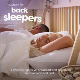 Slumberdown Climate Control Medium Support Pillow - thumbnail 4