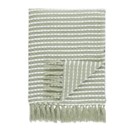 Catherine Lansfield Stab Stitch Tasselled 125x150cm Sofa Throw - thumbnail 5