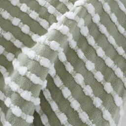 Catherine Lansfield Stab Stitch Tasselled 125x150cm Sofa Throw - thumbnail 2