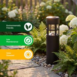 Streetwize Solar Pillar Stake Lights (Pack of 4) - thumbnail 7