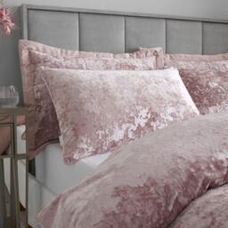 Catherine Lansfield Crushed Velvet Duvet Cover Set - thumbnail 2