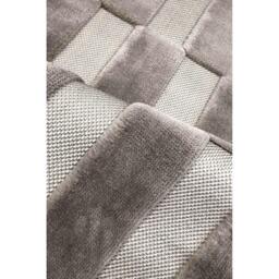 Homemaker Malmo Blocks Rug Grey - thumbnail 3