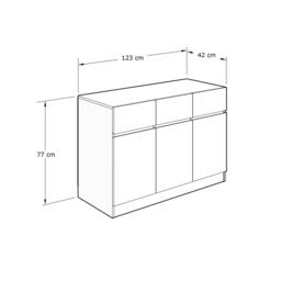 GFW GFW Catania Large Sideboard - thumbnail 7
