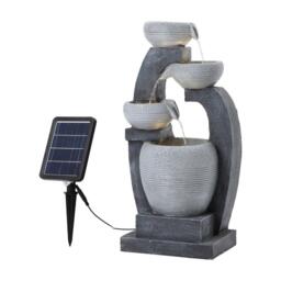 Breeins Outdoor Solar-Powered Water Fountain Rockery Decor - thumbnail 4