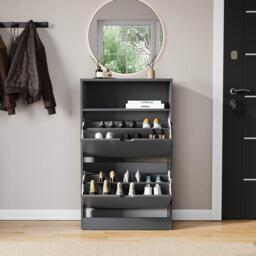 Lassic Vida Designs 2 Drawer Shoe Cabinet With Shelf - thumbnail 5
