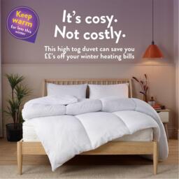 Slumberdown Chilly Nights 15 Tog Duvet & 2 Super Support Pillow - thumbnail 4