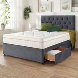 Aspire Olivier Divan and Ortho Mattress 2 Drawers - thumbnail 5