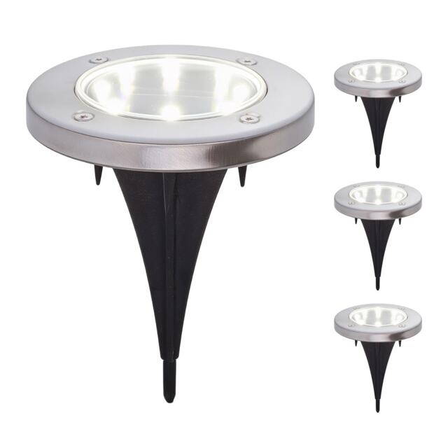 Streetwize Pack of 4 Solar Deck Lights - image 1