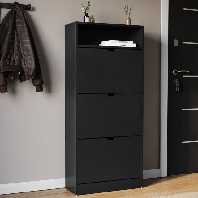 Lassic Vida Designs 3 Drawer Shoe Cabinet With Shelf - image 1