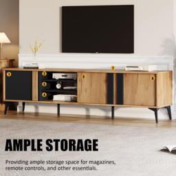Urban Meuble Wood TV Stand Modern Design - thumbnail 7