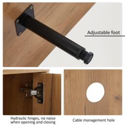 Urban Meuble Wood TV Stand Modern Design - thumbnail 8