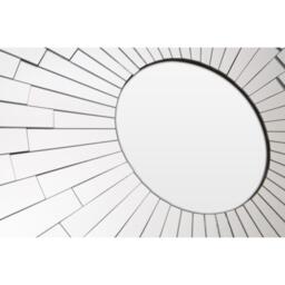 Interiors by Premier Glitzy Flared Circle Wall Mirror - thumbnail 2