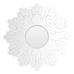 Interiors by Premier Glitzy Flared Circle Wall Mirror - thumbnail 3