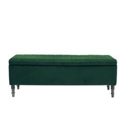 Kabinet UK Velvet Ottoman & Entryway Bench - thumbnail 3
