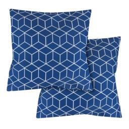 Streetwize Outdoor Blue Cube Scatter Cushions
