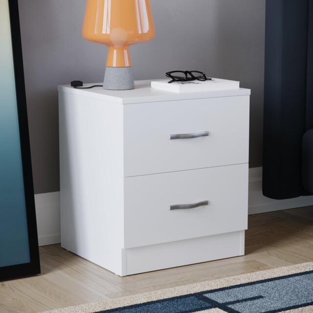 Lassic Vida Designs Riano 2 Drawer Bedside Chest - image 1