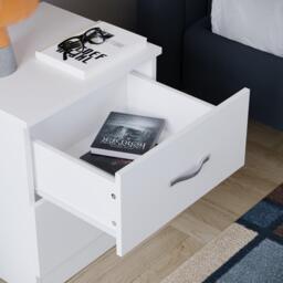 Lassic Vida Designs Riano 2 Drawer Bedside Chest - thumbnail 6