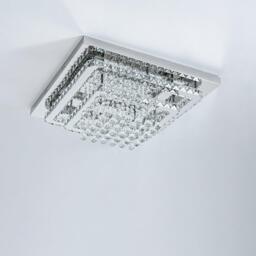 Kabinet UK Modern Crystal LED Flush Mount Ceiling Light - thumbnail 2