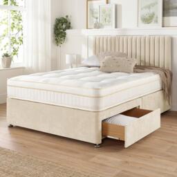 Aspire Grant Divan with Mattress 2 Drawers - thumbnail 5
