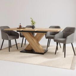Urban Meuble Modern Wood Dining Table Stylish Design