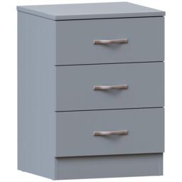 Lassic Vida Designs Riano 3 Drawer Bedside Chest - thumbnail 9