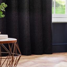 Paoletti Galaxy Fully Lined Chenille Eyelet Curtains - thumbnail 4
